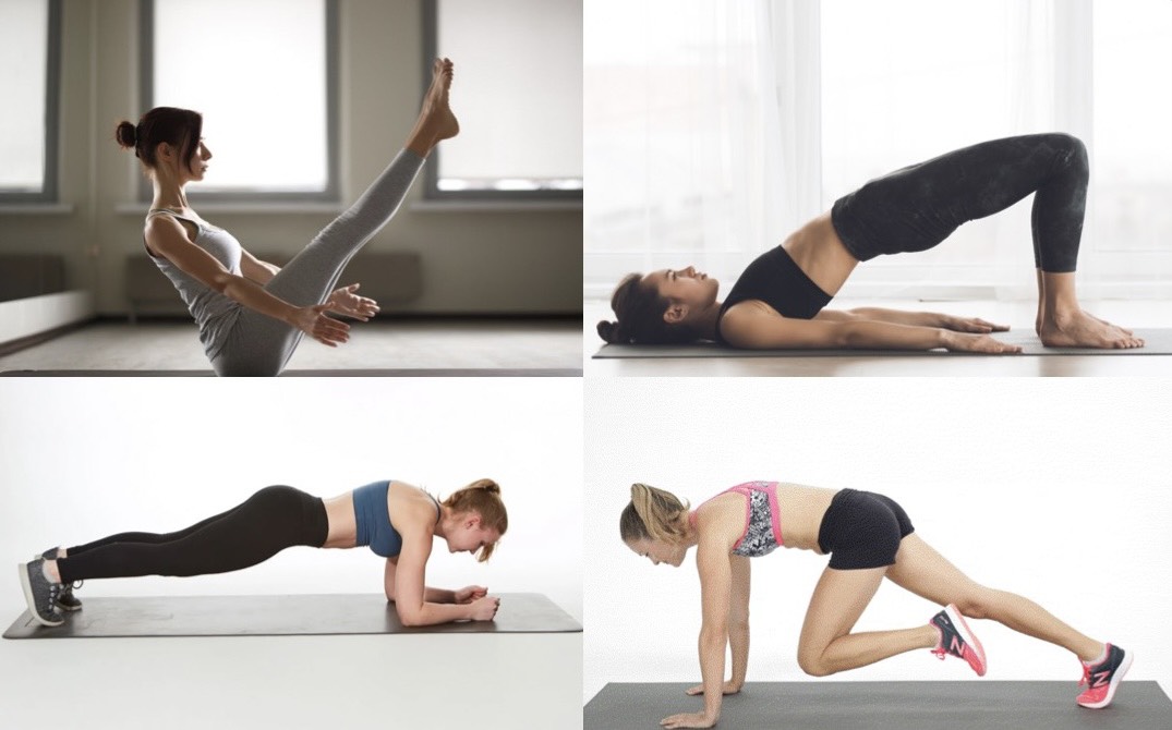 Những bài tập này giúp bạn có một vòng eo thon gọn, nói không với mỡ bụng. Đồ họa: Hương Giang