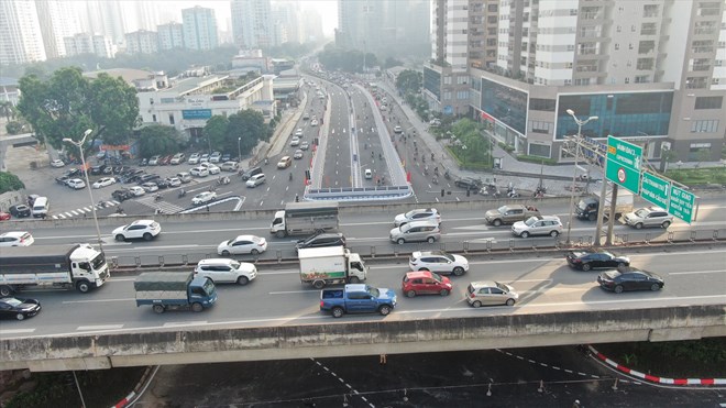 Một ôtô ở Hà Nội vi phạm tốc độ hơn 1.000 lần trong 1 tháng