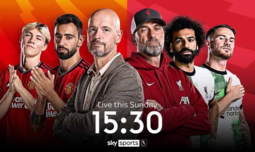 Man United và Liverpool sẽ thu hút sự chú ý với Super Sunday cuối tuần này tại Premier League. Ảnh: Sky Sports
