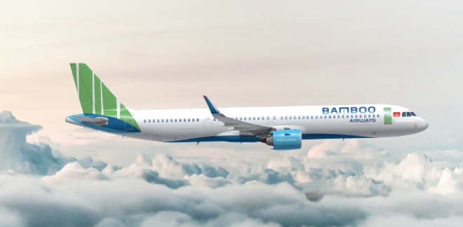 Giá vé máy bay tăng cao, Bamboo Airways tiến đến điểm hoà vốn nhờ hoạt động cốt lõi. Ảnh Bamboo Airways.