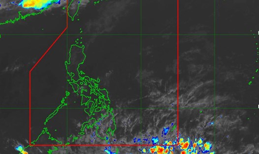 Áp thấp xuất hiện gần Philippines ngày 6.4.2024. Ảnh: PASAGA