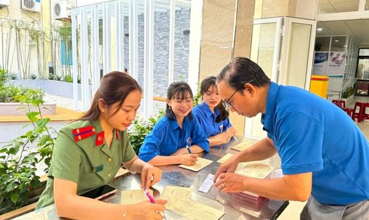 280 đơn vị máu được hiến trong chương trình hiến máu tình nguyện tại Đà Nẵng. Ảnh: Sông Hàn
