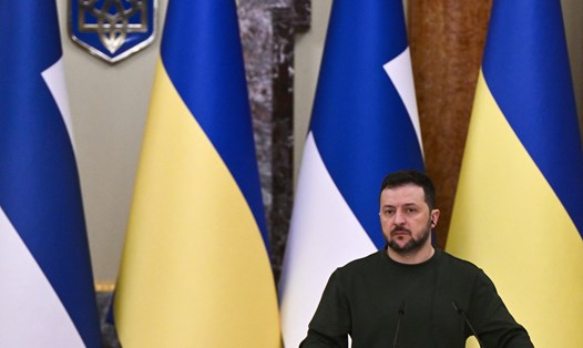 Tổng thống Ukraina đã lên tiếng cảnh báo rằng, nước này sẽ cạn kiệt tên lửa phòng không nếu phải tiếp tục chống đỡ các cuộc tấn công từ phía Nga như trong thời gian gần đây. Ảnh: AFP