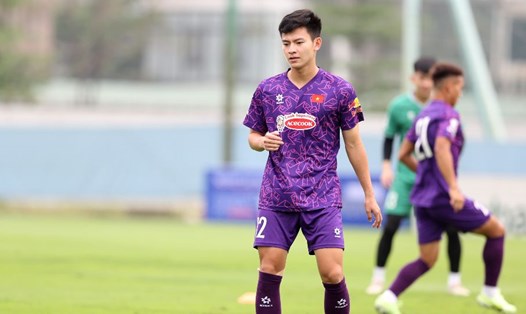 Hậu vệ Phan Tuấn Tài lỡ cơ hội dự vòng chung kết U23 châu Á 2024 cùng U23 Việt Nam. Ảnh: Minh Dân