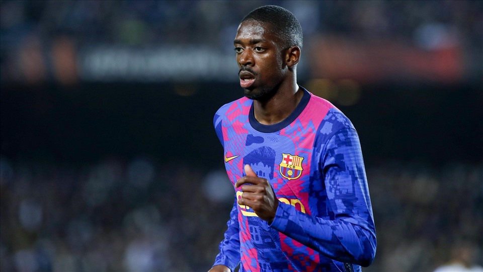 Khoảng thời gian của Dembele ở Barcelona gắn liền với những chấn thương.  Ảnh: AFP