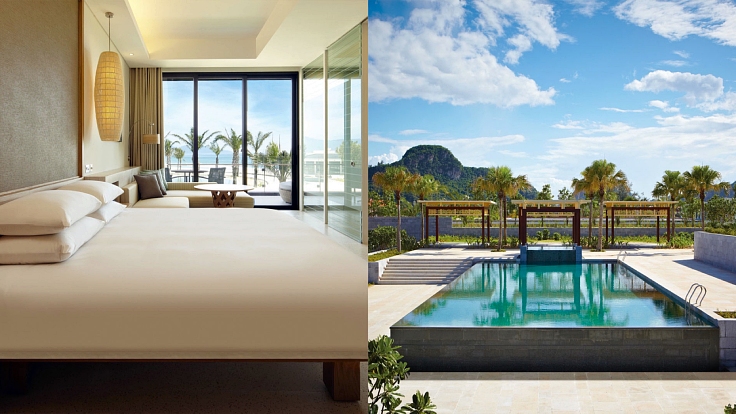 Hyatt Regency Danang Resort & Spa មានទីតាំងនៅត្រង់ច្រកទ្វារនៃទីក្រុង Da Nang តាមបណ្តោយឆ្នេរ Non Nuoc ដ៏រ៉ូមែនទិក។ បន្ទប់នៅទីនេះត្រូវបានរចនាឡើងក្នុងរចនាប័ទ្មសហសម័យ ដោយប្រើសម្ភារៈបូព៌ាបុរាណជាច្រើនដូចជា សេរ៉ាមិច និងឈើ។ Hyatt Regency Danang Resort & Spa មានអាងហែលទឹកក្រៅផ្ទះចំនួន 5 កន្លែងហាត់ប្រាណ សូណា និងសកម្មភាពកម្សាន្តផ្សេងៗដូចជា វិនស៊ឺហ្វ ស្ប៉ា កាយ៉ាក... រូបថត៖