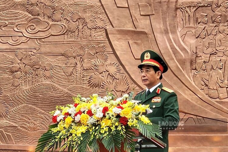 Đại tướng Phan Văn Giang - Bộ trưởng Bộ Quốc phòng. Ảnh: Tô Công.