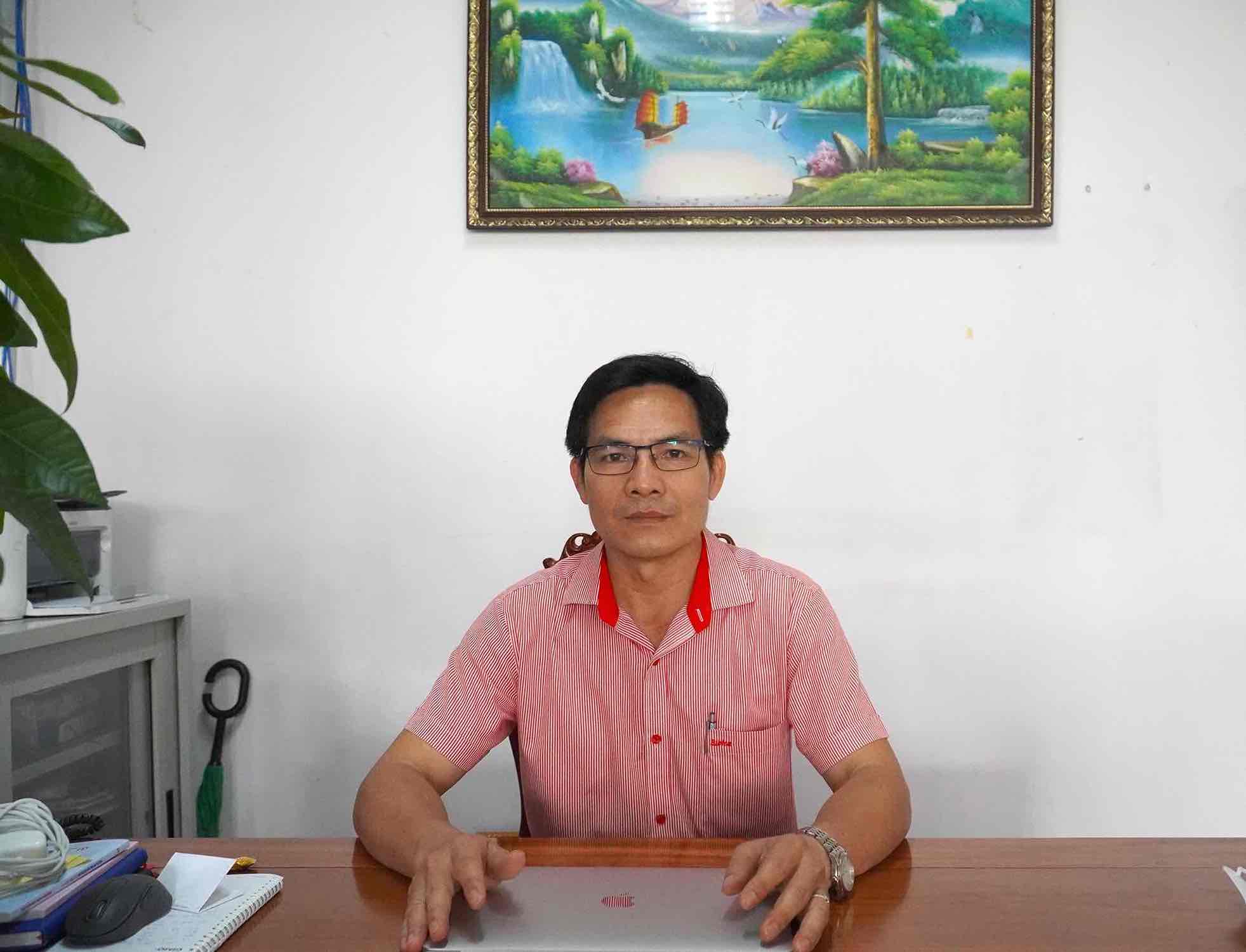 Ông Võ Quốc Khốm – Giám đốc Nhà máy Bibica Biên Hoà. Ảnh: HAC