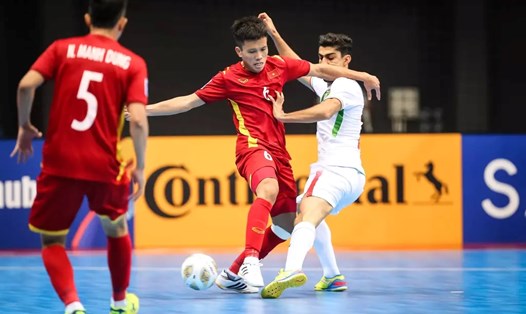 Đội tuyển futsal Việt Nam nằm ở bảng A cùng Thái Lan, Myanmar và Trung Quốc ở giải châu Á 2024. Ảnh: VFF
