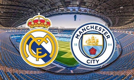 Man City sẽ hành quân đến sân Bernabeu của Real Madrid.  Ảnh đồ họa: Văn An