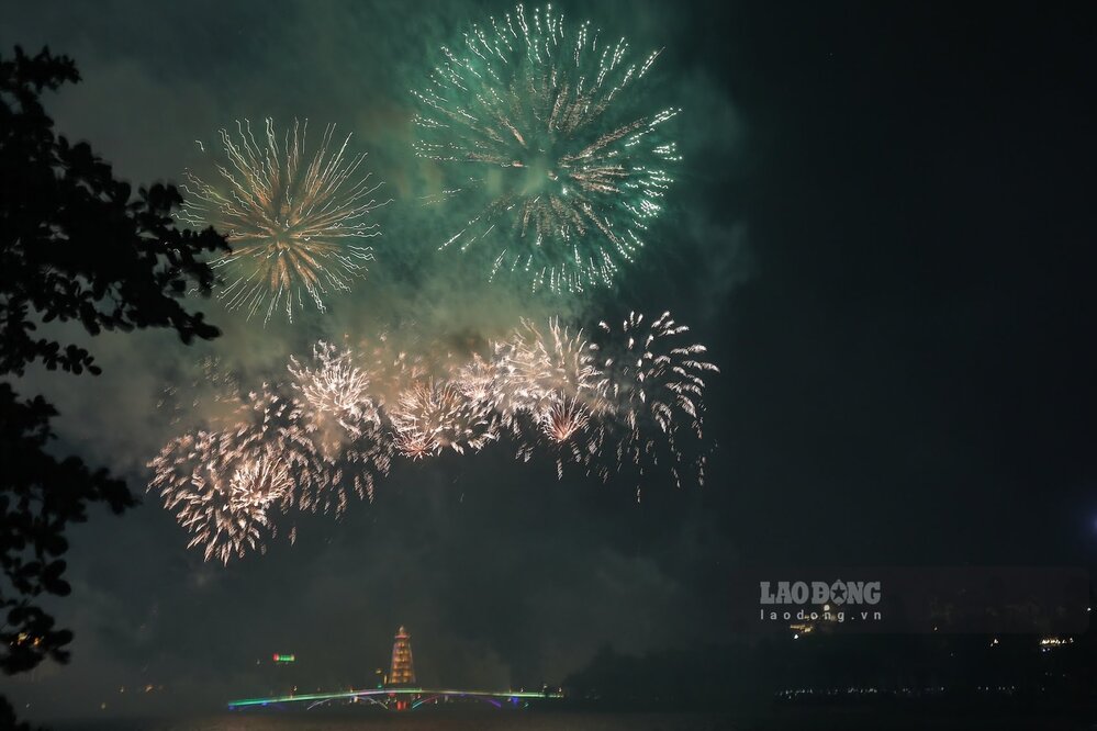 Ngày 17.4, tỉnh Phú Thọ sẽ bắn pháo hoa tầm cao tại TP Việt Trì dịp Lễ hội Đền Hùng năm nay. Ảnh: LĐO.