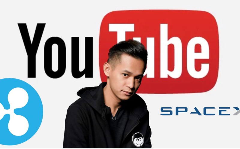 Kênh YouTube của Độ Mixi lại bị hacker chiếm quyền và đổi tên thành SpaceX, công ty hàng không vũ trụ nổi tiếng của Elon Musk. Ảnh: Anh Vũ