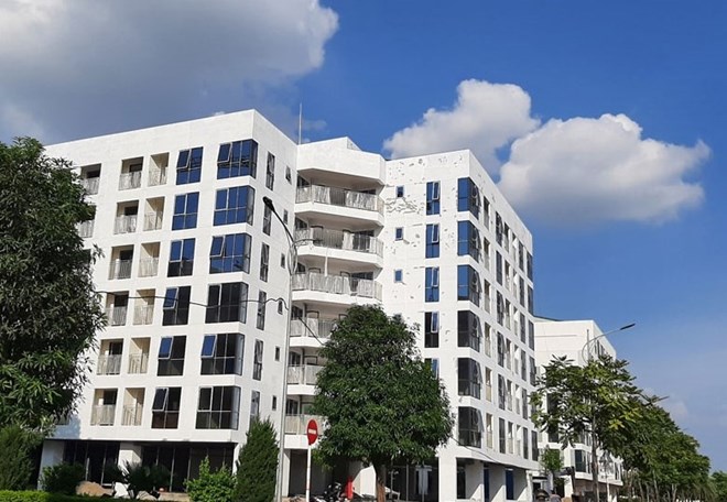 Khu nhà ở xã hội tại khu công nghiệp Đồng Văn IV (Hà Nam). Ảnh minh họa: Hanam.gov.vn