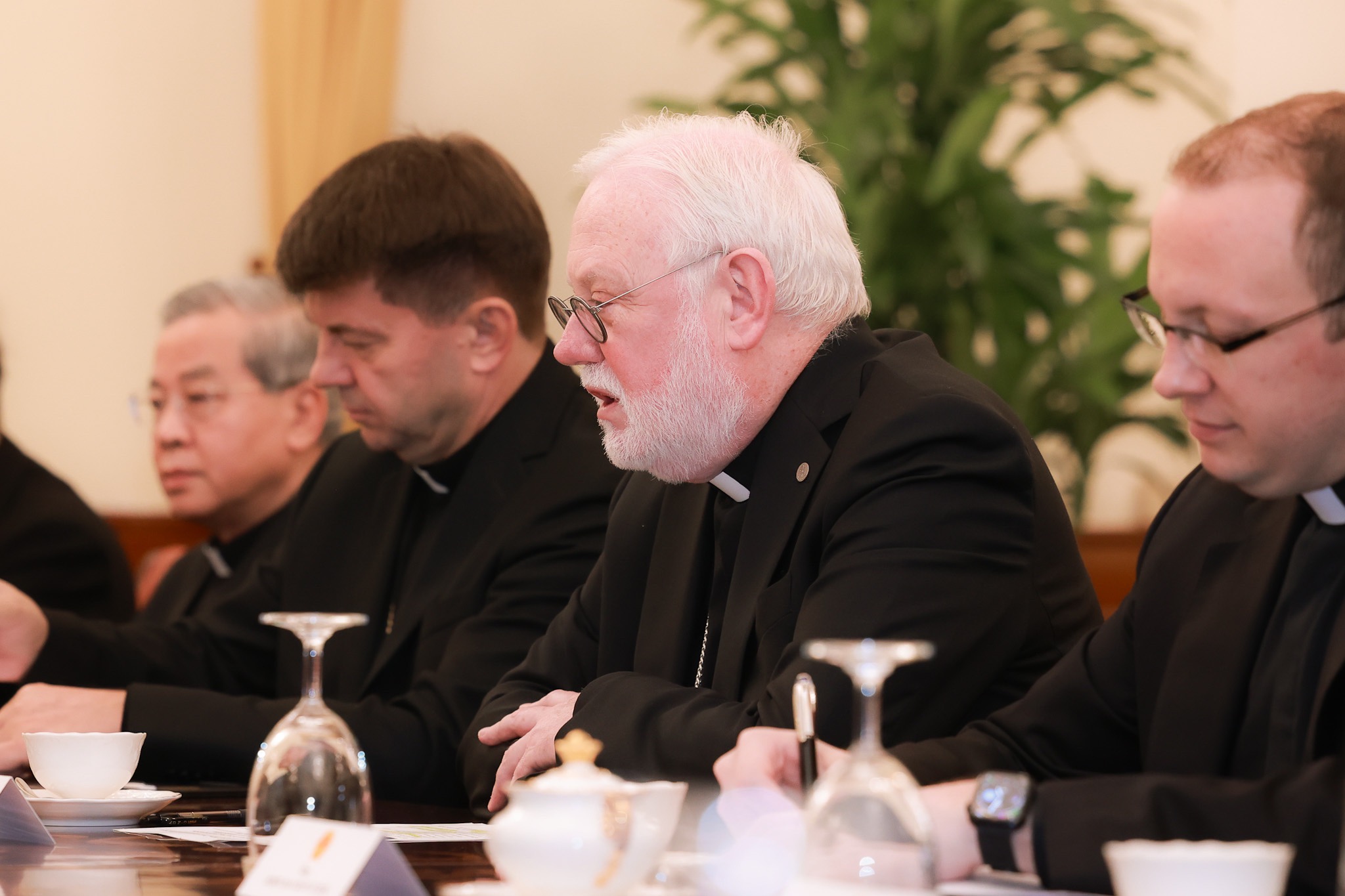 Tổng giám mục, Bộ trưởng Ngoại giao Tòa thánh Vatican Paul Richard Gallagher. Ảnh: Hải Nguyễn