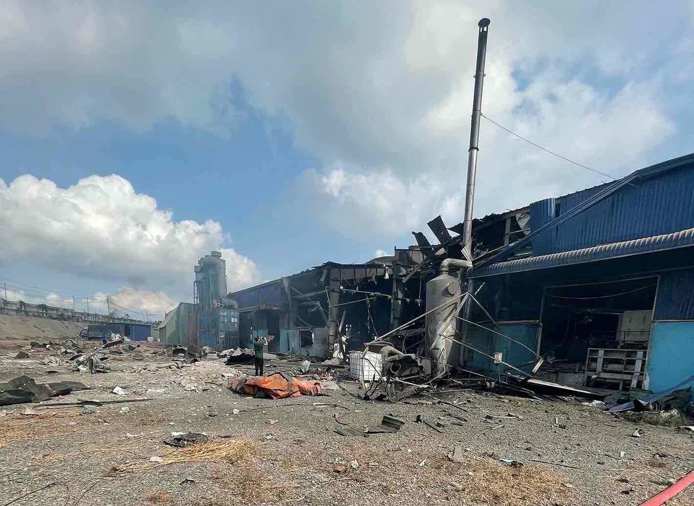 Hiện trường vụ việc. Ảnh: HAC