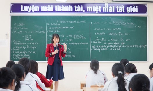 Cuộc cải cách tiền lương sau 1.7.2024 là tin vui với hàng triệu giáo viên, sinh viên sư phạm trên cả nước. Ảnh: Vân Trang