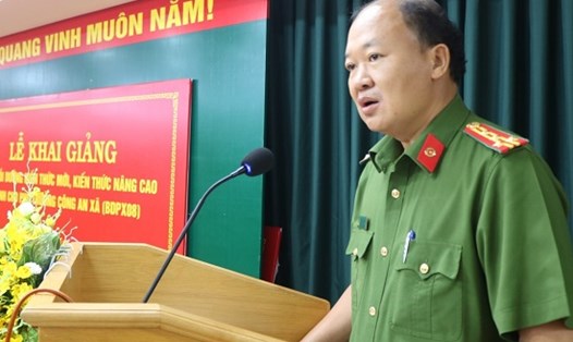 Đại tá Huỳnh Văn Em. Ảnh: Trường Cao đẳng Cảnh sát nhân dân II