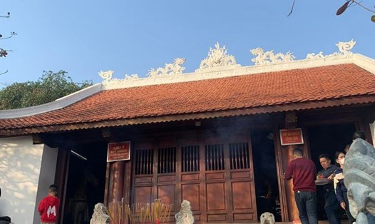 Đền Cờn hiện mang nhiều nét kiến trúc cuối thời Lê đầu Nguyễn. Ảnh: Phi Nguyễn