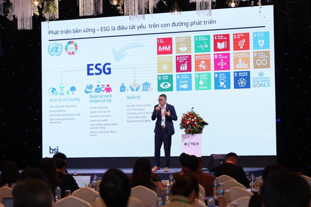 Chuyển đổi số, xanh, thực hiện ESG là việc sống còn đối với các doanh nghiệp Việt Nam. Ảnh: Nguyễn Anh