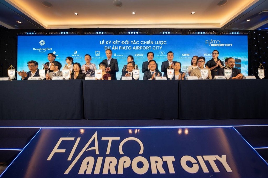Thang Long Real Group ký kết hợp tác với các đối tác triển khai dự án FIATO AIRPORT CITY