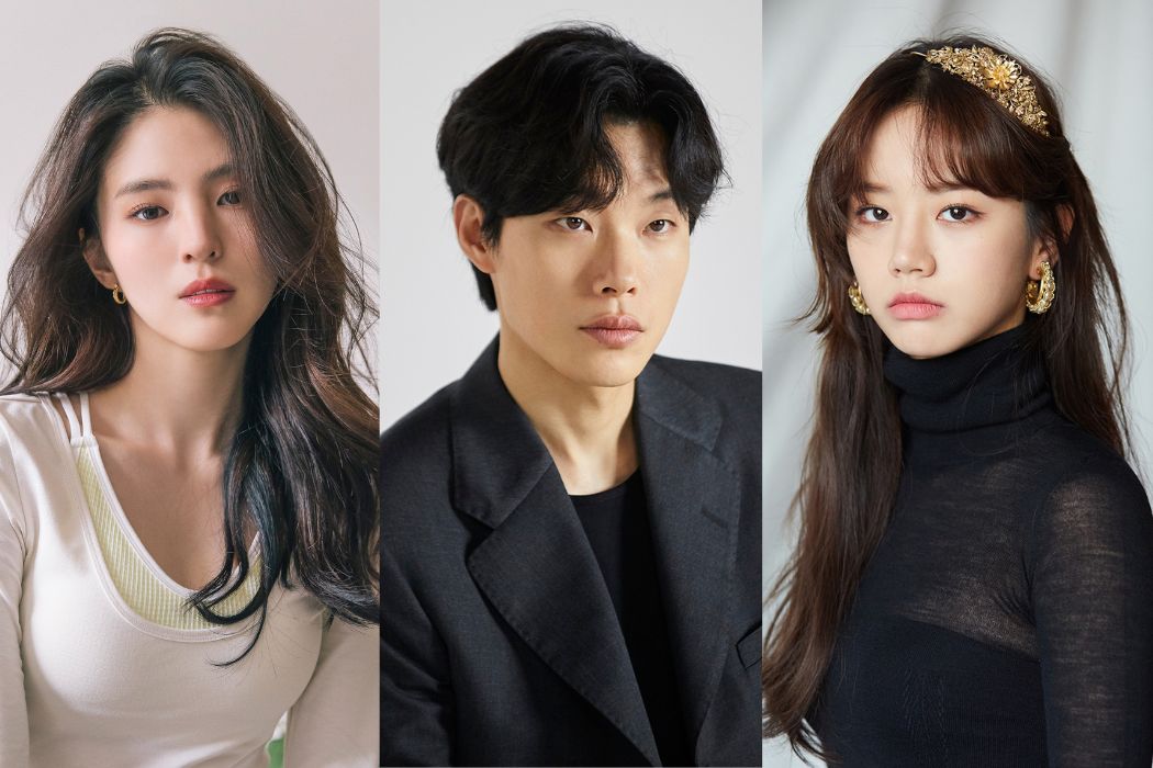 Han So Hee, Ryu Jun Yeol và Hyeri. Ảnh: Naver