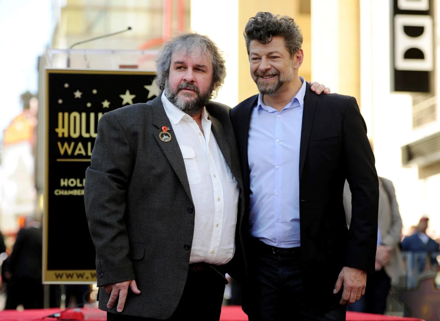 Đạo diễn Peter Jackson và diễn viên Andy Serkis tiếp tục hợp tác trong dự án mới. Ảnh: Variety