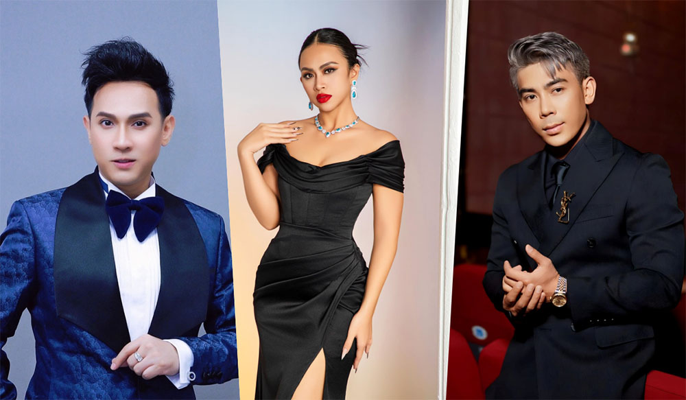 Nhiều ca sĩ biểu diễn trong đêm chung kết Hoa hậu Đại sứ Du lịch Việt Nam 2024. Ảnh: Phạm Sơn