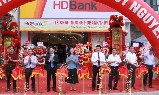 HDBank chính thức đưa vào hoạt động HDBank Thủy Nguyên, Hải Phòng. Ảnh: HDBank 