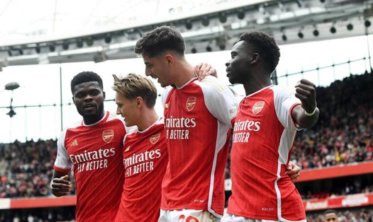 Arsenal chuẩn bị kế hoạch tăng cường chất lượng đội hình cho mùa giải tới.  Ảnh: ARS