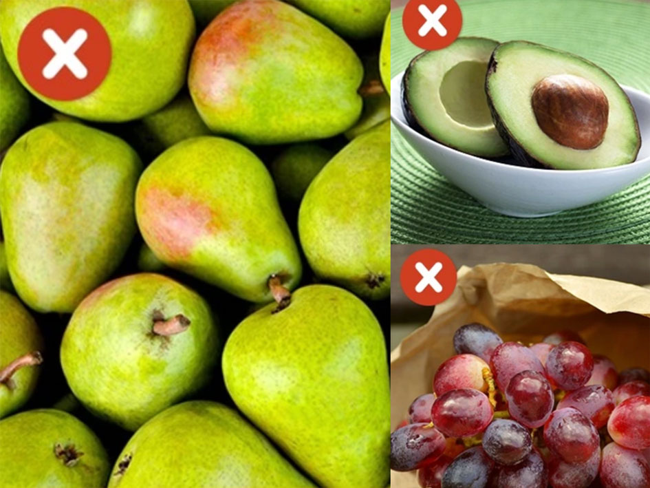 5 loại trái cây nên tránh khi giảm cân. Đồ họa: Hồng Diệp.