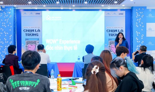 Sinh viên đại học CMC được học hỏi rất nhiều từ các chuyên gia chăm sóc khách hàng, ngay từ khi còn ngồi trên ghế nhà trường. Ảnh: CMC