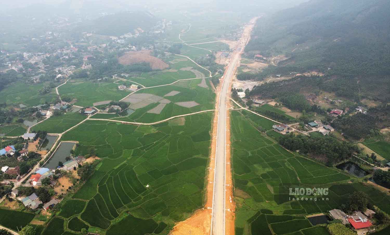 Tuyến đường kết nối khu du lịch suối khoáng Mỹ Lâm với cao tốc Tuyên Quang - Phú Thọ.