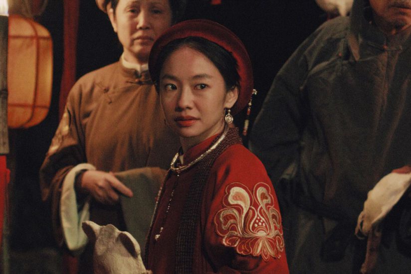 Hoàng Hà đóng trong phim “Kẻ ăn hồn”. Ảnh: Đoàn phim cung cấp