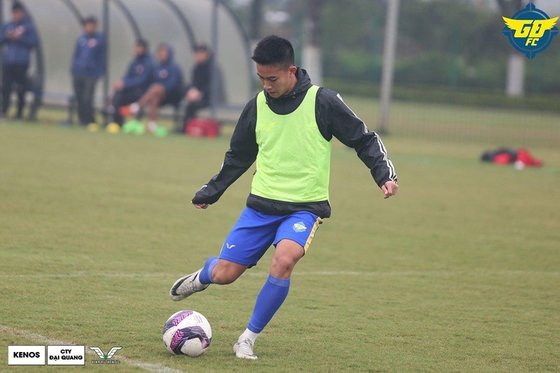 Trần Văn Bun là cầu thủ triển vọng ở giải hạng Nhất. Ảnh: Gia Định FC