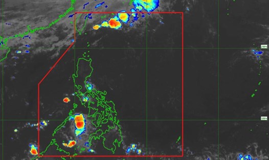 Dự báo bão mới nhất cho hay, cơn bão đầu tiên của mùa bão chưa hình thành trong tuần này. Ảnh: PAGASA