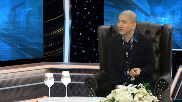 Nhạc sĩ Hoài An tại chương trình "Kính đa chiều". Ảnh: NSCC.