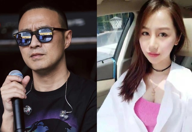 Uông Phong và Trần Lộ quen nhau sau 3 tháng nam ca sĩ ly hôn. Ảnh: Weibo.