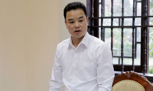 Ông Lê Trường Giang - Giám đốc Khu di tích lịch sử Đền Hùng. Ảnh: Khu di tích lịch sử Đền Hùng.