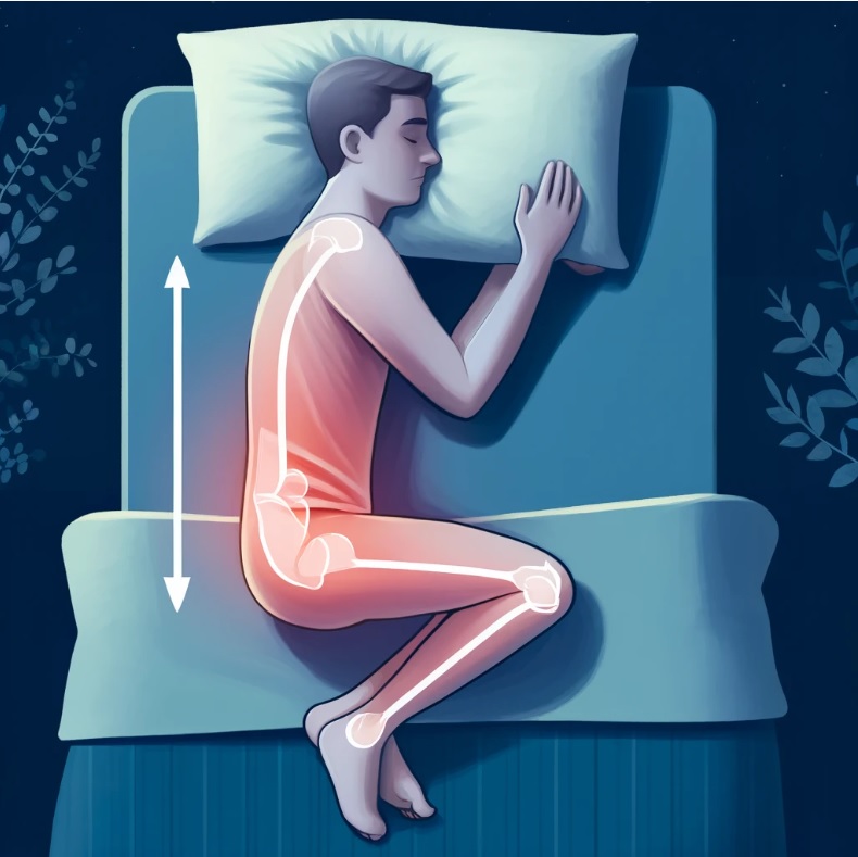 Tư thế ngủ sai có thể gây hại sức khỏe, rút ngắn tuổi thọ. Ảnh: Vũ Anh