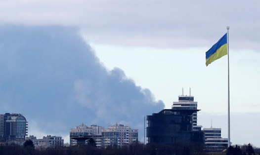Nền kinh tế Ukraina đang có nguy cơ sụt giảm nghiêm trọng do xung đột kéo dài. Ảnh: Xinhua 