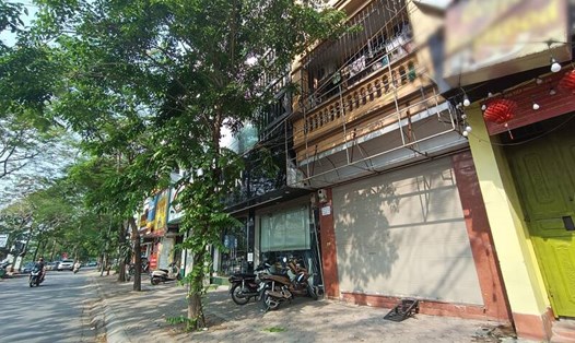 Nhà phố tại quận Thanh Xuân (Hà Nội). Ảnh: Thu Giang
