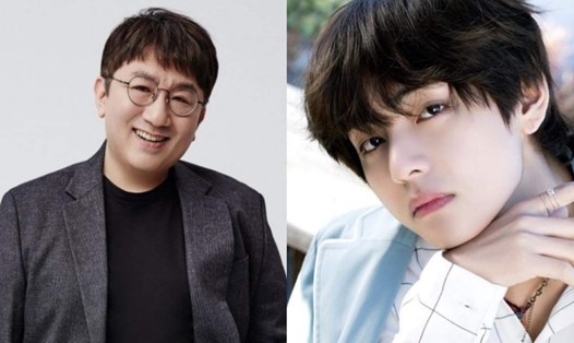 Câu chuyện của V BTS với Chủ tịch Bang Si Hyuk thành chủ đề nóng. Ảnh: Naver