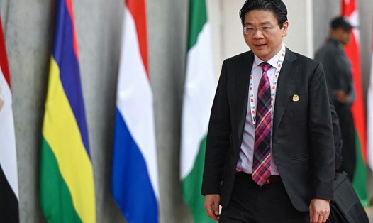  Ông Lawrence Wong sẽ tuyên thệ nhậm chức tối 15.5. Ảnh: AFP 