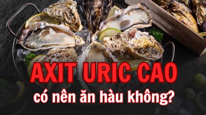 Người axit uric cao có nên ăn ngao, ốc, hàu không?