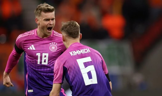 Maximilian Mittelstaedt và Joshua Kimmich được đảm bảo vị trí trong đội tuyển Đức tham dự EURO 2024. Ảnh: Bundesliga