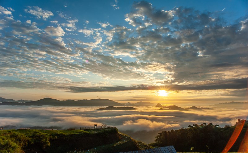 Thiên đường mây Nà Bai. Ảnh: Sỹ Ánh