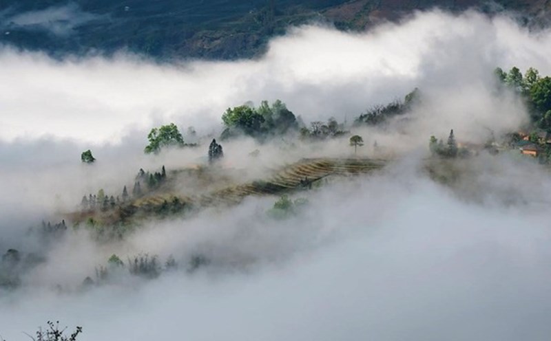 Biển mây Y Tý làm say đắm biết bao trái tim mê du lịch. Ảnh: Nguyễn Tuấn Khoa