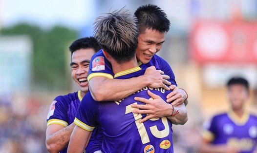 Hà Nội FC tiếp đón Hoàng Anh Gia Lai ở vòng 19 V.League. Ảnh: HNFC