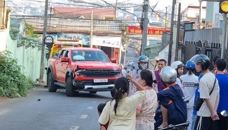 Công an TP Pleiku khởi tố, tạm giam tài xế xe bán tải gây tai nạn chết người