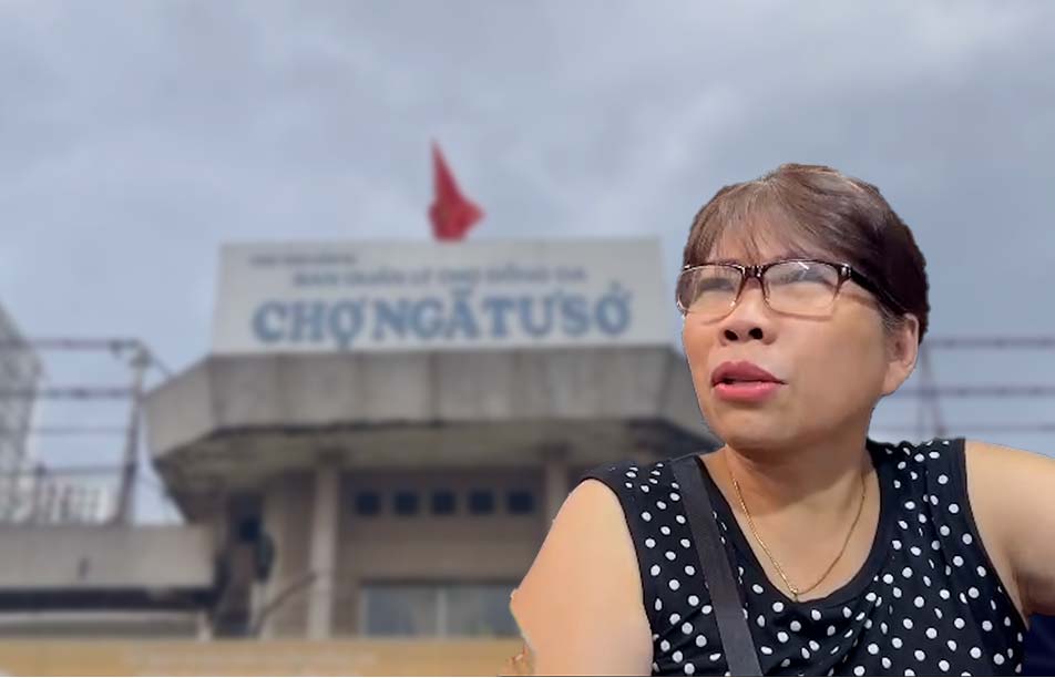 Chợ Ngã Tư Sở xuống cấp, tiểu thương "ngồi 3 - 4 ngày không mở hàng".